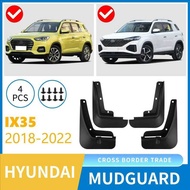Suitable for 2010-2022 HYUNDAI IX35 HYUNDAI ix35 Car Front Rear Tire Fender Leather Accessories