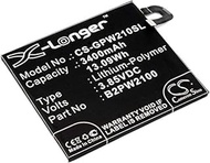 3400mAh Battery Replacement for Google Part No.: 35H00263-00M, B2PW2100