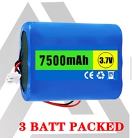 18650 3.7v 7.4V Lithium Battery Fan Battery Flashlight Battery Toy Battery Audio Battery Air Conditi