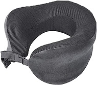 GIENEX Travel Neck Pillow for Airplane Sleeping Memory Foam Adjustable Travel Pillows, Prevent The Heads from Falling Forward, Lightweight for Children Kids Plane Travel Home Office Use