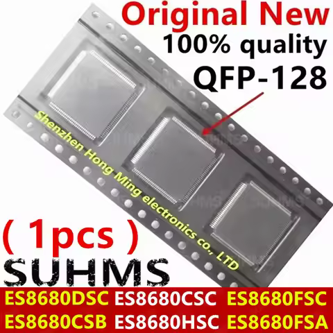 (1piece)100% New ES8680DSC ES8680CSB ES8680CSC ES8680HSC ES8680FSC ES8680FSA QFP-128