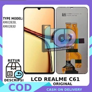 LCD TOUCHSCREEN REALME C61 ORIGINAL FULLSET FREE WARRANTY/ SCREWDRIVER GLUE