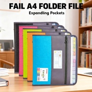 fail file size expandable A4 13 folder pockets folder