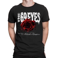 Best To Buy Dark The 69 Eyes Red Rose Retro Music T-Shirt