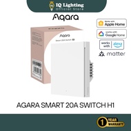 Aqara Smart 20A Switch H1 WiFi Zigbee 3.0 Smart Wall Switch High Power 20A Aqara Home App Voice Cont