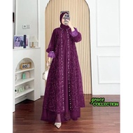 GRAC3COLL FASHION MUSLIM GAMIS PREMIUM FATWAH SIZE M-XXL GAMIS/ BIG SIZE GAMIS/ FOR WEDDINGS EID GAM