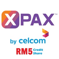 Celcom share credit top up