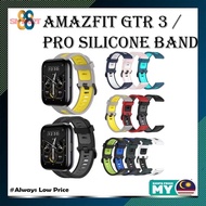 (88Smart.My) Amazfit GTR 3 / Amazfit GTR 3 Pro Accessories Silicone Band Sport Wristband Smart Watch