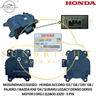 ACCORD '03 / '08 / CRV '08 / PAJERO / MAZDA RX8 '04 / SUBARU LEGACY DENSO SERVO MOTOR ( ORG ) 113800