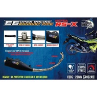 EKZOS EXHAUST MUFFLER ESPADA 28MM RSX 150 E6 CUTTING STANDARD