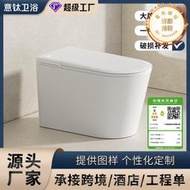 意鈦衛浴新款頂配智能馬桶全自動一體式無水壓限制清洗婦洗坐便器