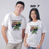 KATUN Ed sheeran t-shirt/kaos ed sheeran premium Cotton/ed sheeran Concert indonesia t-shirt/origina