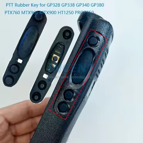 20 Pairs Launch Talk PTT TX Key Button for Motorola Portable Radio GP328 GP338 GP340 GP360 HT750 HT1