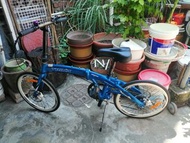 TRINX 藍色 12吋 摺疊單車