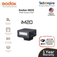 Godox IM20/IM22 IFlash Camera Flash Li-ion Battery Type-c Port Charging
