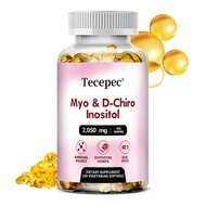 Tecepec Myo and D-Chiro Inositol Supplement - Supports Women's Cycle Health