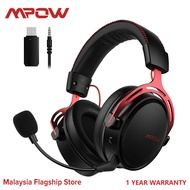 Mpow Air 2.4g Wireless Gaming Headphone With USB Dongle Gaming Headset for PS4 PS5 PC XBOX Gaming Earphone