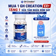 GH Creation EX+ Japan 270 tablets - Nutritional supplement pills, natural calcium, supporting strong