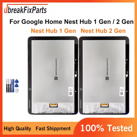 7.0 Inch For Google Home Nest Hub 1 Gen / 2 Gen LCD Display Touch Screen Digitizer Assembly Tools