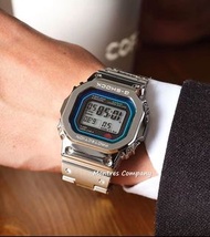 Montres Company 香港註冊公司(33年老店) 卡西歐 CASIO G-SHOCK 不鏽鋼錶帶 不鏽鋼 200米防水 GMW GMWB5000 GMWB5000PC GMW-B5000 G