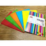 250 sheets of A4 color paper DL 80gsm (5 colors XL, XB, D, C, VC)