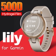 2, 5Pcs TPU Hydrogel Film for Garmin Lily Smart Watch