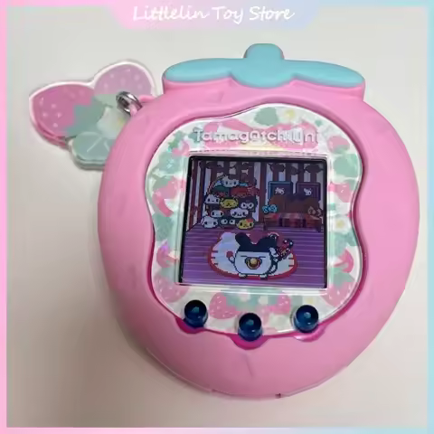 Original Angel & Spring Strawberry Series For Tamagotchi Uni Silicone Protective Case Electronic Pet