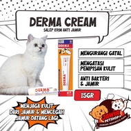 Raid All DERMA CREAM obat salep krim anti jamur penghilang fungal kucing dewasa adult anak kitten ga