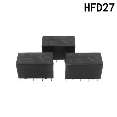 5PCS/LOT Relay HFD27 JRC-27F/005 27F/01 27F/024-S-M 4078 8PIN 2A