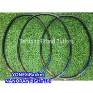 【YONEX Original】Racquet Nanoray Light 18i Racket Badminton [UNSTRUNG]