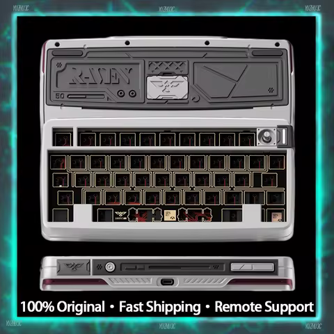RAVEN50 CIRCLE 50 Percent Mechanical Keyboard Wired Bluetooth Hhotswap Esports Keyboard Gasket Top M