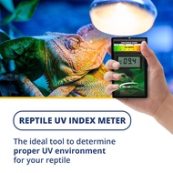 Solarmeter Model 6.5R Reptile UV Index Meter, Handheld Digital Radiometer for Measuring Ultraviolet 