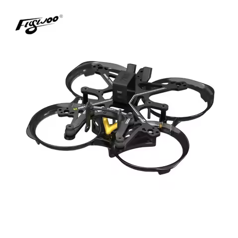 FLYWOO FlyLens 75 Frame Kit 1.6-inch FPV Drone Frame Compatible with O3ite O4 O4PRO Durable Drone St