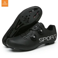 LORDWEY | Road Bike Lock Shoes Nylon Hard-soled Cycling Shoes Unlocked Bicycle Shoes Breathable Moun