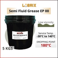 LUBRIX Setroil Semi Fluid Grease EP 00 Grease Bearing Minyak Grease Gris Bearing Chain Lube Grease R