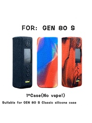 1ชิ้น เคสป้องกันซิลิโคนใหม่ เหมาะสำหรับ VOOPOO GEN 80S, เนื้อหนังสัมผัสกันลื่น เปลือกนุ่ม ยางกันกระแ