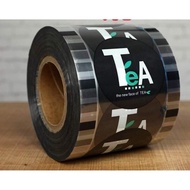 Roll of cup stamping film, milk TEA cup film - TEA lettering