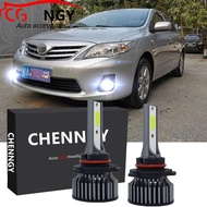 สำหรับ Toyota Corolla ALTIS 2010 2011 2012 2013 - 6000K Combo LED ด้านหน้าหมอกโคมไฟชุดหลอดไฟหมอก (1
