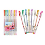 < Abao Different > HAO YUE-888 Shiny Gel Pen Set (8 Colors)