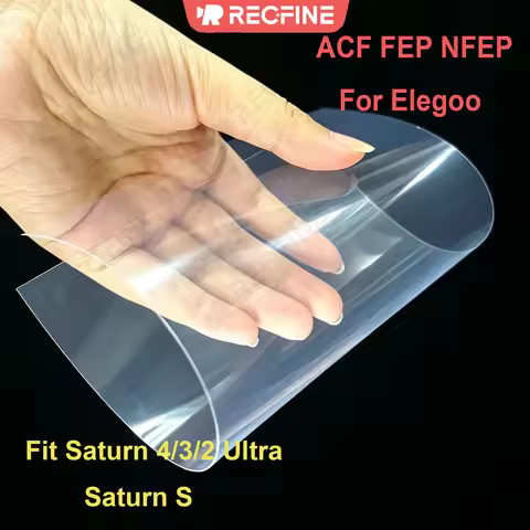 ACF FEP NFEP Release Film Low Peel Anti Tear Resin Vat Sheet for Elegoo Saturn 4 3 2 Ultra S 12K 16K