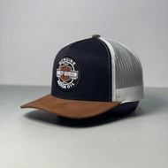 (VNXK goods) HARLEY DAVIDSON hats and caps in KAKI fabric, standard form (Real photo)-ST01