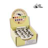 British Fossils Mood Ring Heart