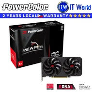 Itw | Powercolor RX9060 XT 8GB GDDR6 Reaper AMD Radeon Graphic Card (RX9060XT)