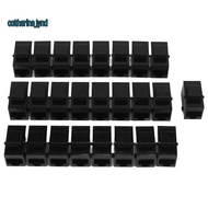 25 Pcs Rj45 Coupler Cat6  Jacks Inline Coupler Female to Female Insert Coupler