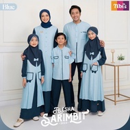 Baju Koko Anak Alesha Sarimbit 2023 Baju Couple Muslim Keluarga
