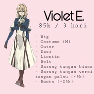 Violet Evergarden costume Rental