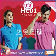 Oren Sport plain polo Short Sleeve Tee Female&Male Collar Men Women Baju Lelaki perempuan Polyester 