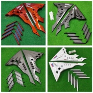Honda RS 150 Accessories Cover Set Belly Pan Sampan Inner Cover X-Men 2 in 1 RS150 RS150R V1 V2 Winn