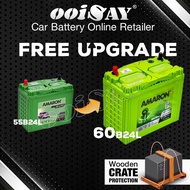 AMARON FLO NS60L | 55B24L/LS | 60B24L 60B24LS (MF) - Car Battery - Vios Civic Almera HRV Livina CRV