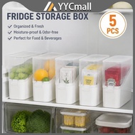 5pcs Home Refrigerator Side Door Organizer Refrigerator Side Door Storage Boxes For Vegetable Store